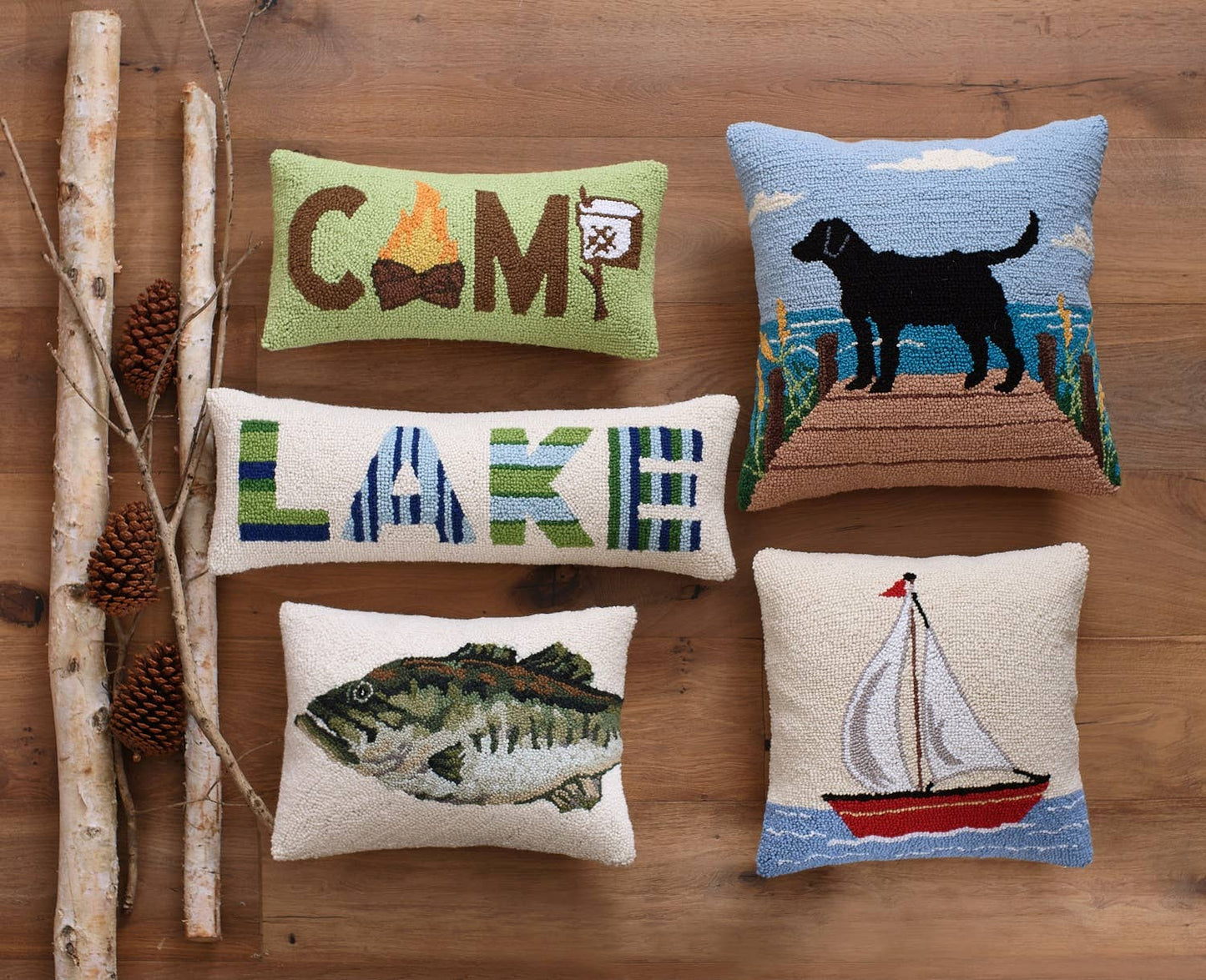 Bass Hook Pillow - The Pillow Shop