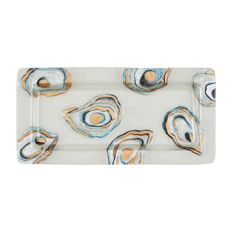 Oyster Glass Platter