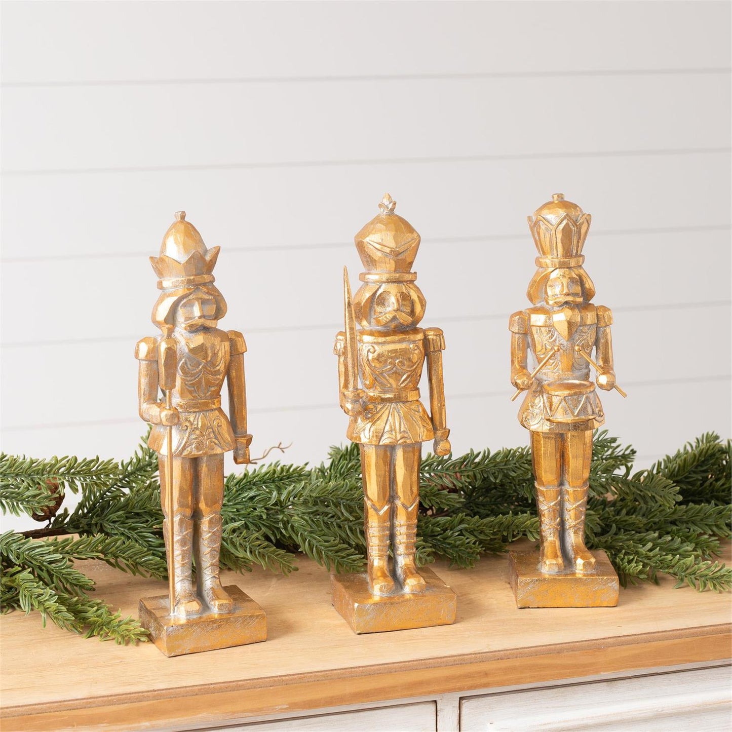Christmas Gold Nutcrackers