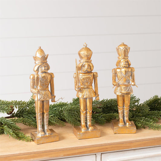 Christmas Gold Nutcrackers