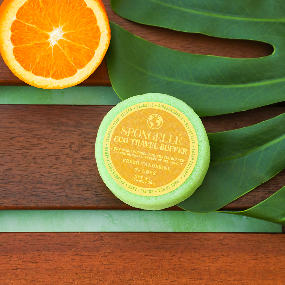 Fresh Tangerine Eco Travel Buffer
