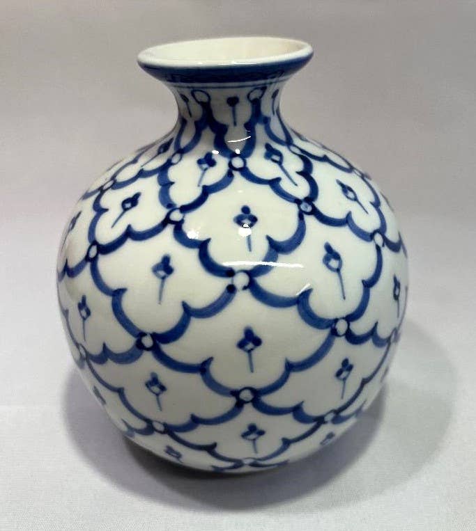 Vase, Round  Baseball