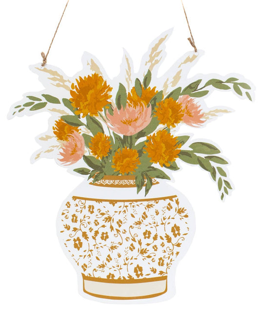Fall Florals Door Hanger