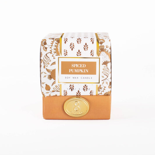 Spiced Pumpkin 5.6oz Soy Wax Candle