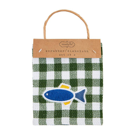 Fish/Oar Towel Set