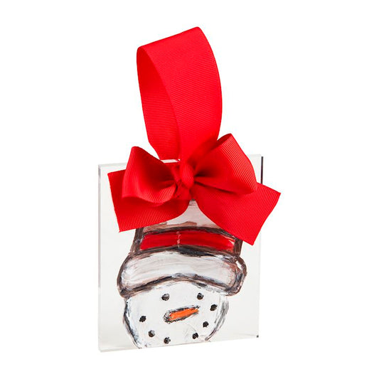 Snowman Acrylic Ornament