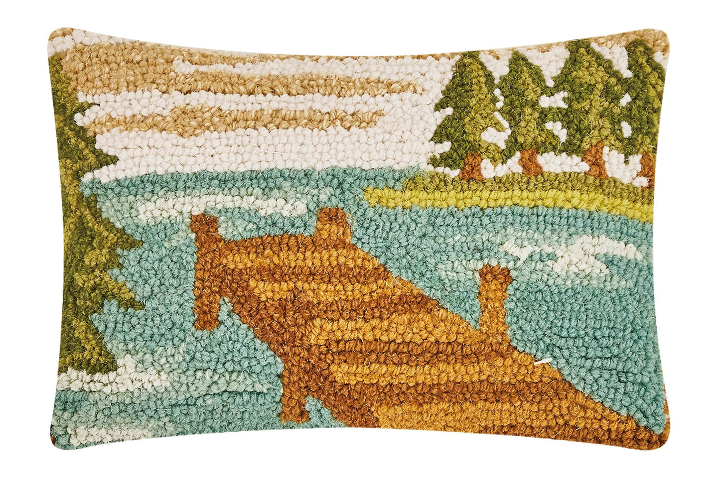 Lake Dock Hook Pillow