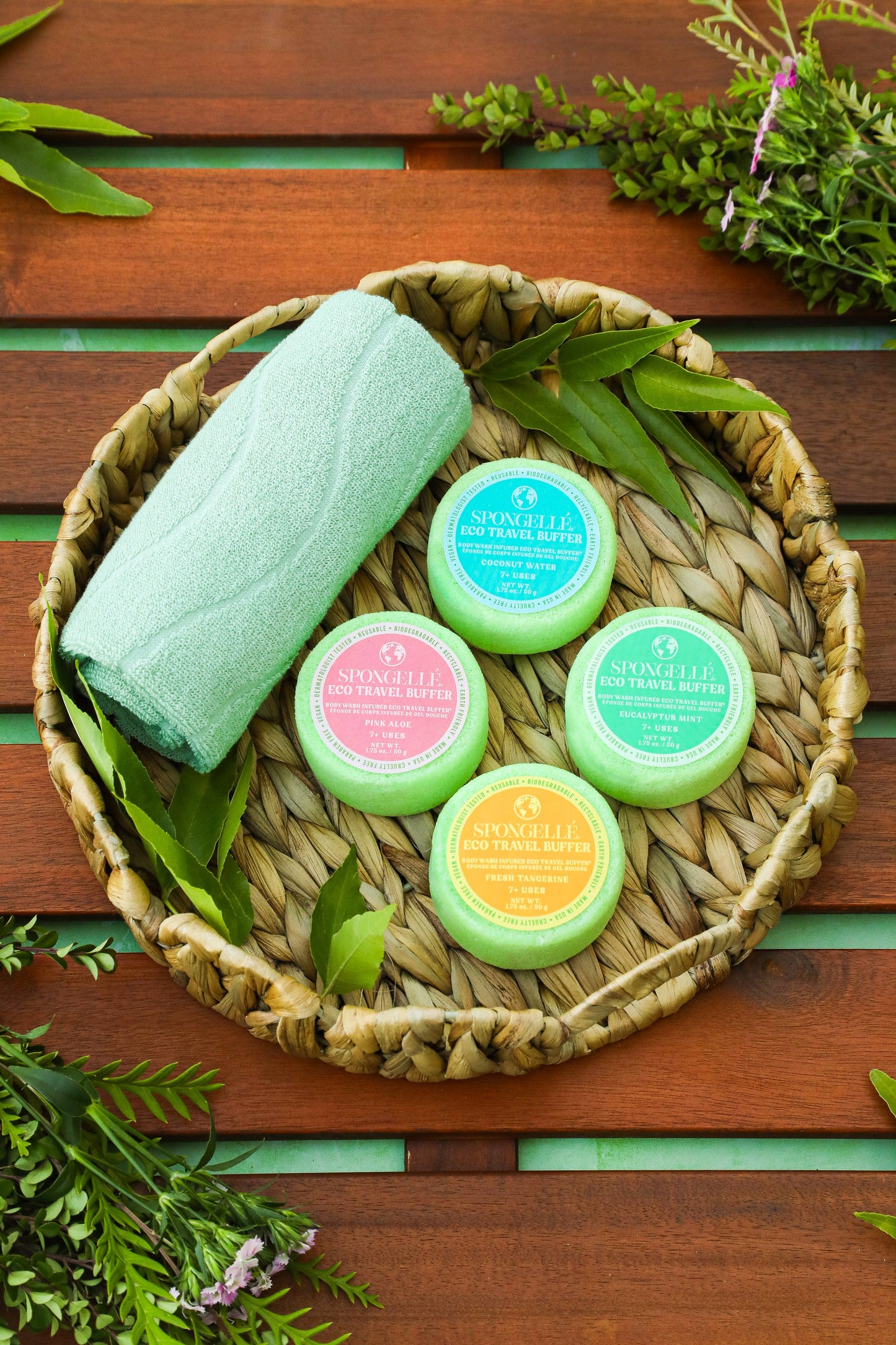 Fresh Tangerine Eco Travel Buffer