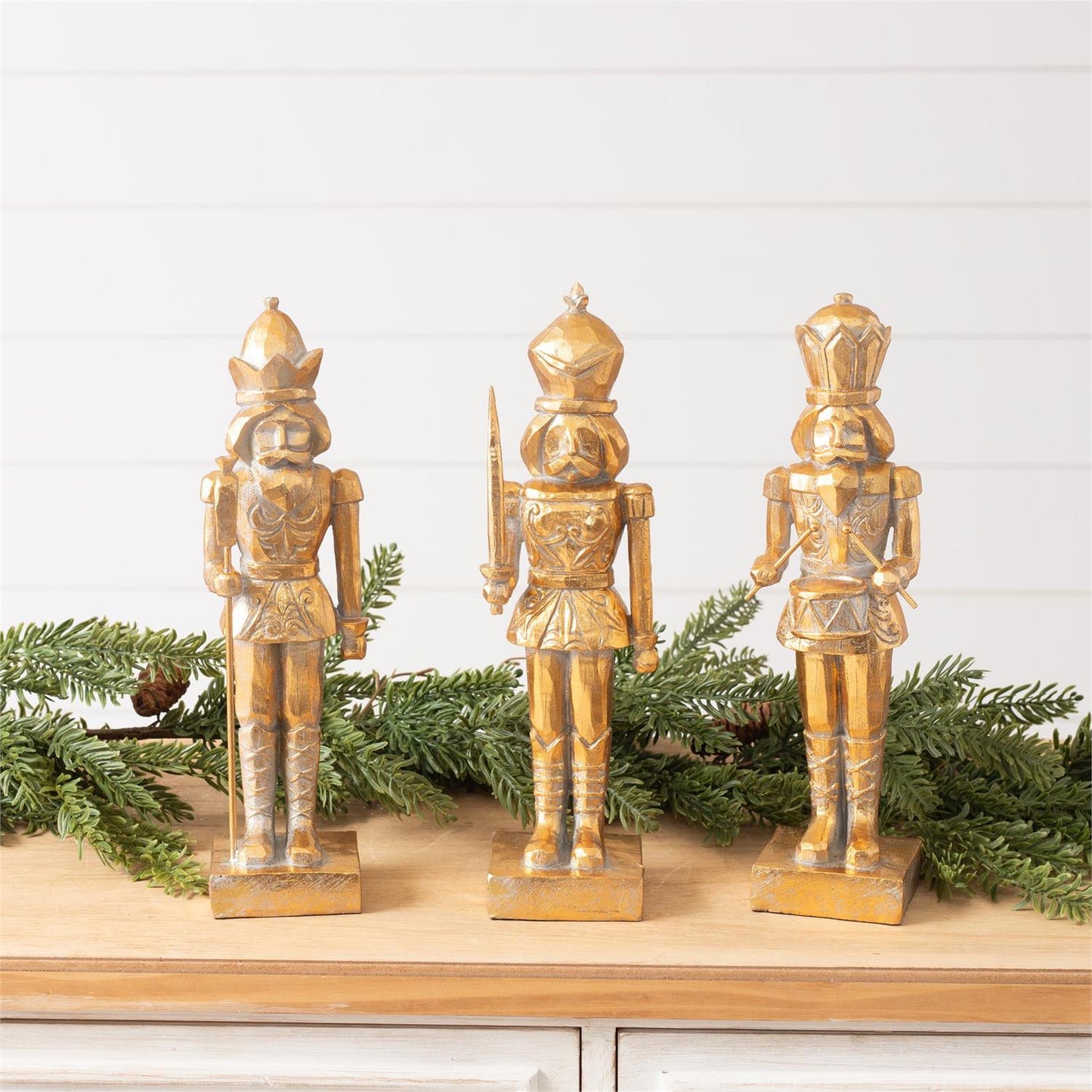 Christmas Gold Nutcrackers