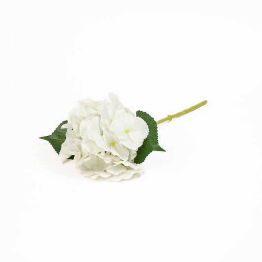 Real Touch Hydrangea - 14 Inch - Fresh White