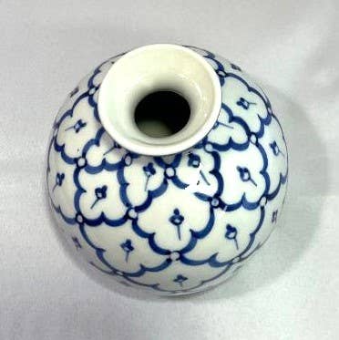 Vase, Round  Baseball