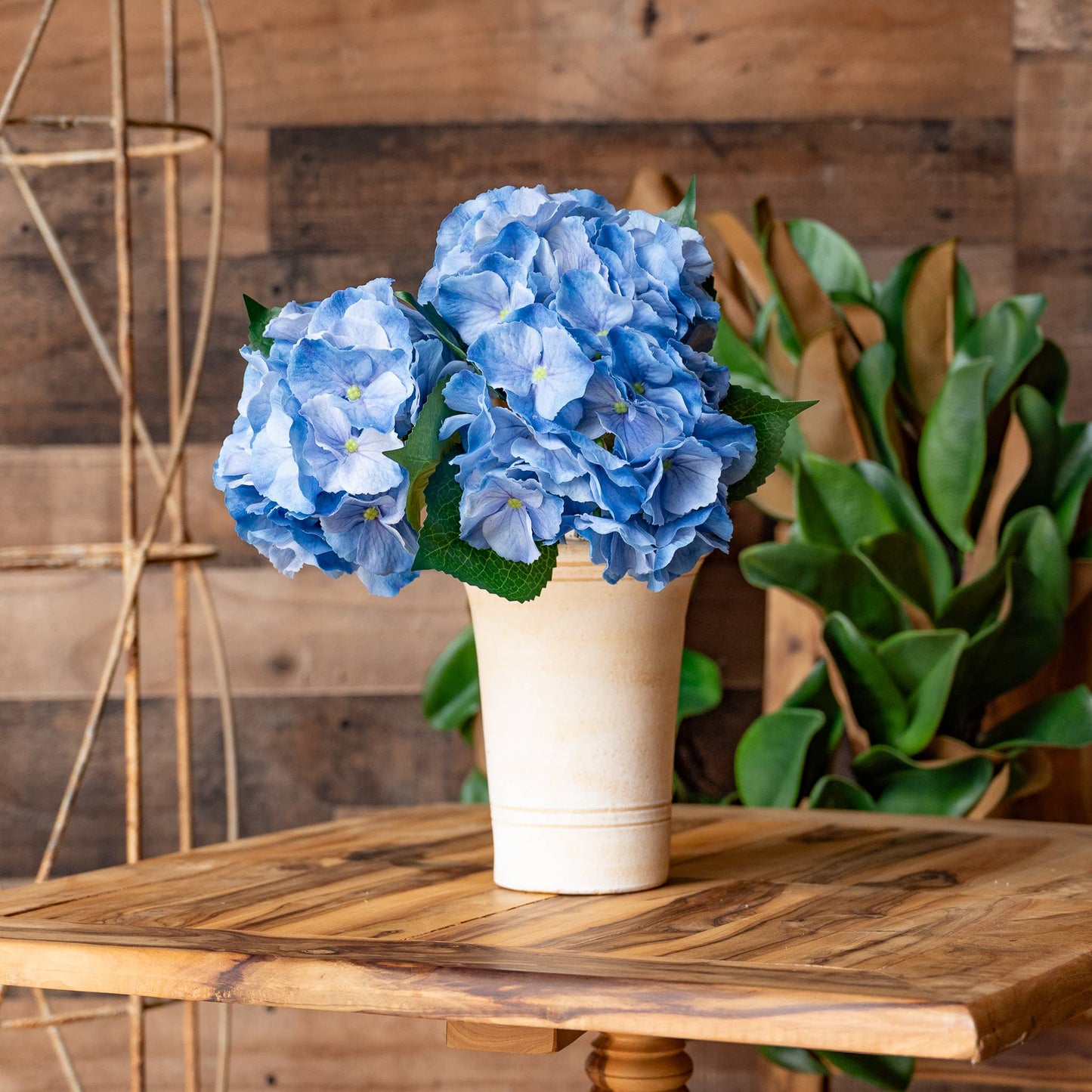 Real Touch Hydrangea - 14 Inch - Blue