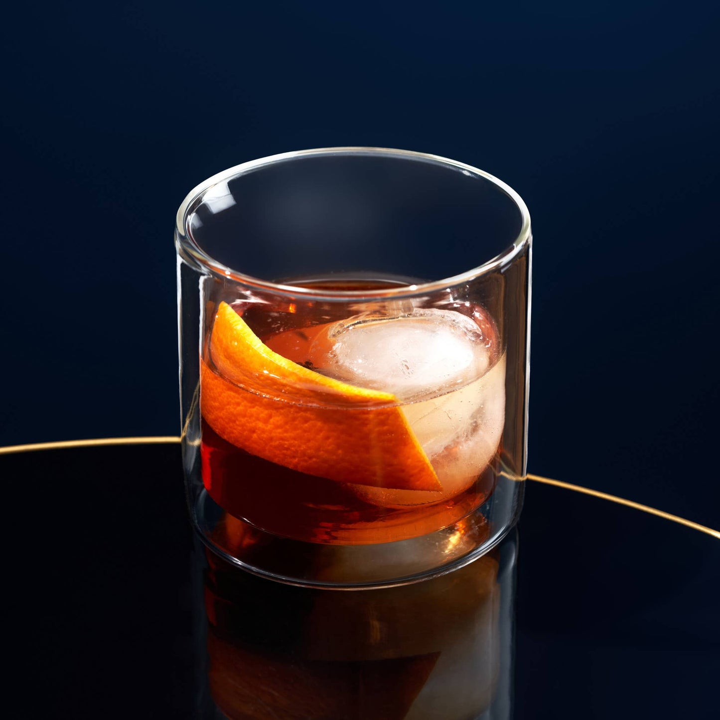 Double Walled Old Fashioned Glasses Set of 2